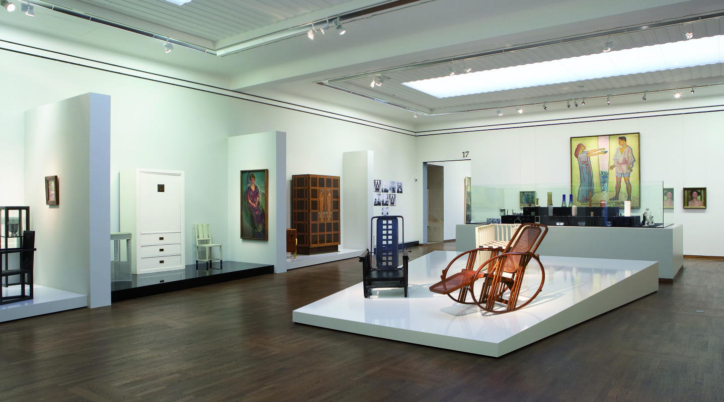 View of the room Wiener Werkstätte. Photo: Manfred Thumberger View of the room Wiener Werkstätte. Photo: Manfred Thumberger