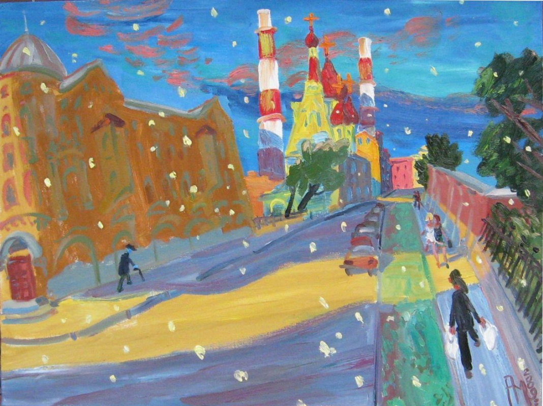 Артур Молев «Пух на Старорусской». 2009 Артур Молев «Пух на Старорусской». 2009