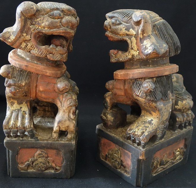 Foo dugs. 19th century Foo dugs. 19th century