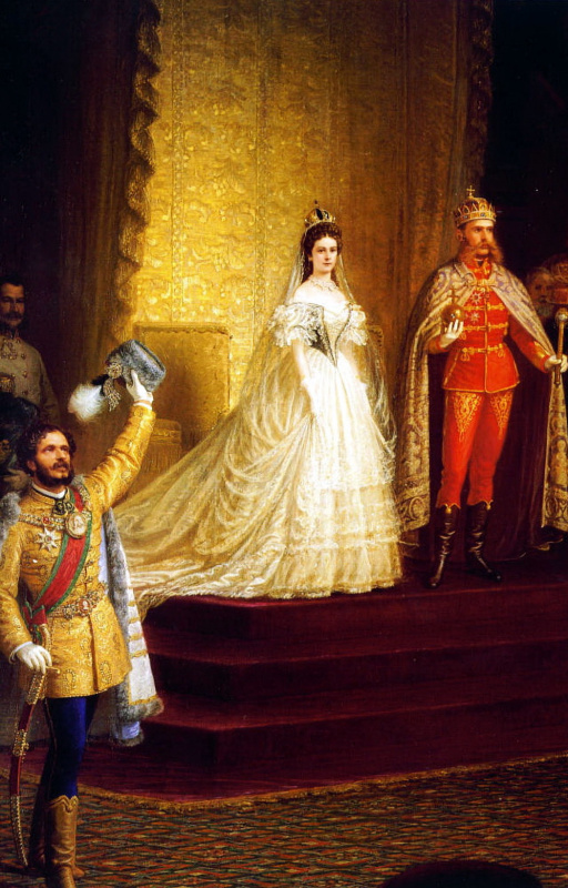 Coronation in Hungary in 1867