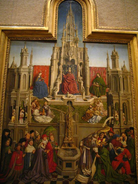 The same idea about the world order was embodied in the Fountain of Grace and the Triumph of Ecclesi The same idea about the world order was embodied in the Fountain of Grace and the Triumph of Ecclesi