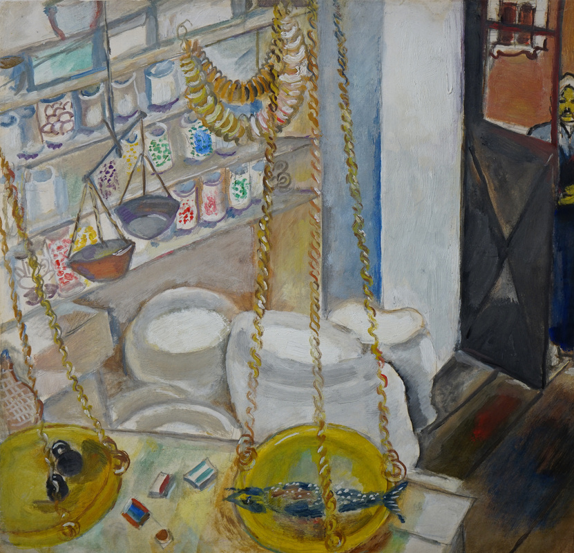Марк Шагал. «Лавка в Витебске». 1914
Картина после реставрации Марк Шагал. «Лавка в Витебске». 1914
Картина после реставрации