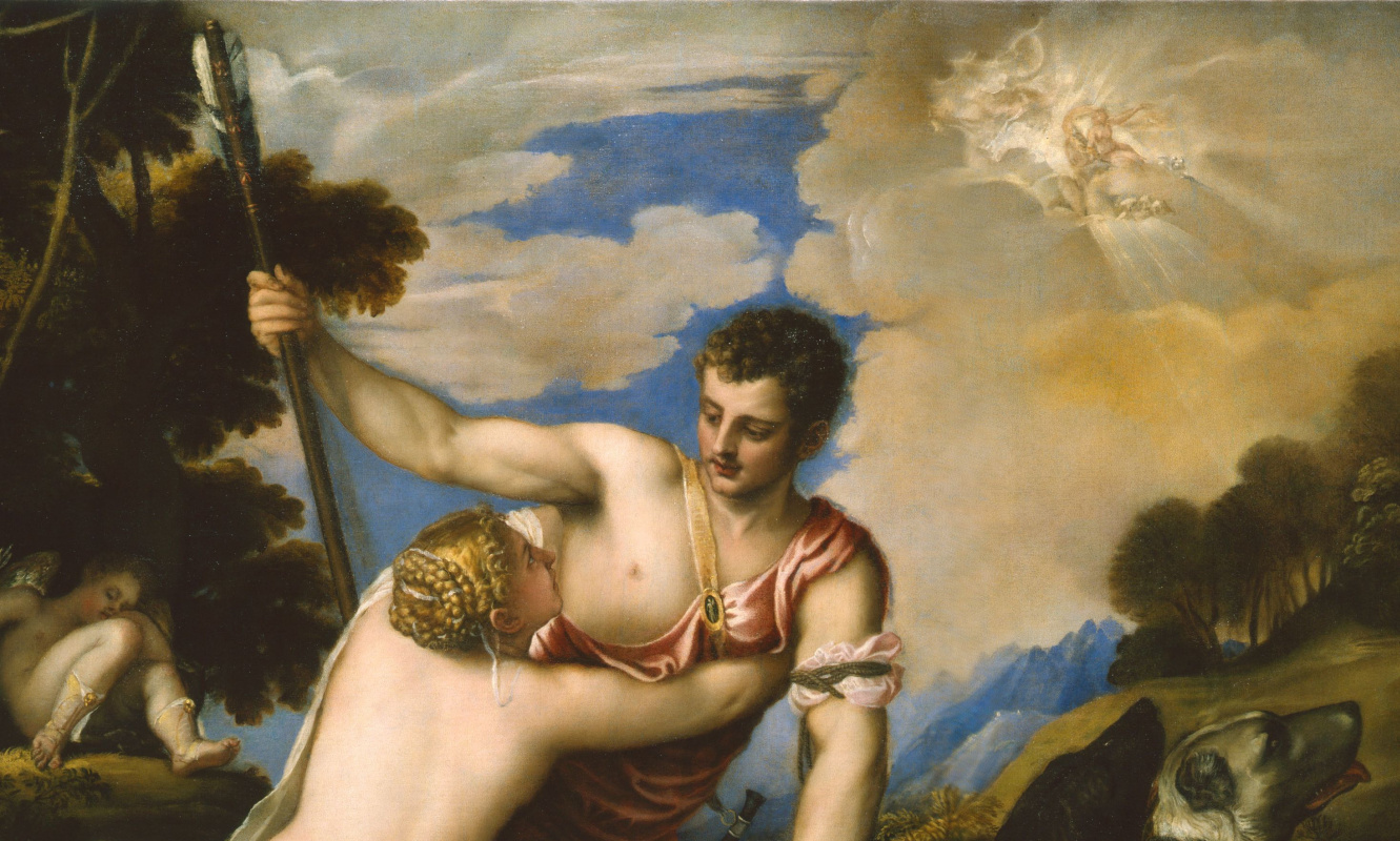 Венера и адонис Веронезе