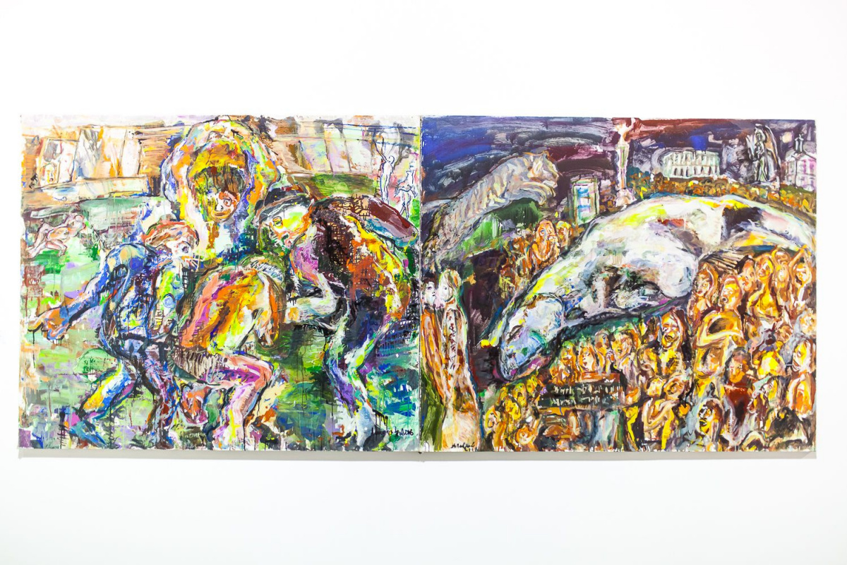 В десятку! В киевском Мыстецьком Арсенале на X ART-KYIV Contemporary 2015 представили будущий музей украинского совриска. В десятку! В киевском Мыстецьком Арсенале на X ART-KYIV Contemporary 2015 представили будущий музей украинского совриска.