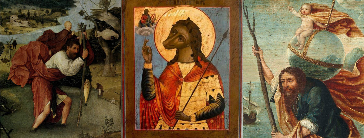 Жития святых в искусстве: Святой Христофор