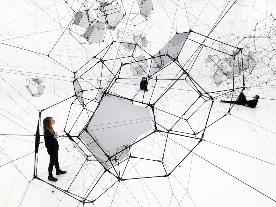 Tomás Saraceno. Stillness In Motion installation, Museum of Contemporary Art, San Francisco, USA. Ph Tomás Saraceno. Stillness In Motion installation, Museum of Contemporary Art, San Francisco, USA. Ph