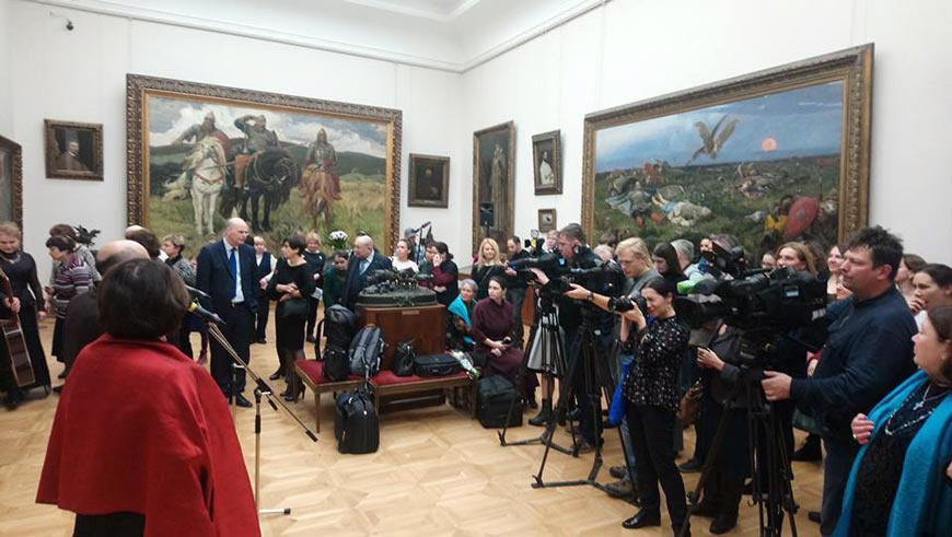 Мемориальный фонд. Выставка в Третьяковской галерее в Москве сегодня Васнецов.