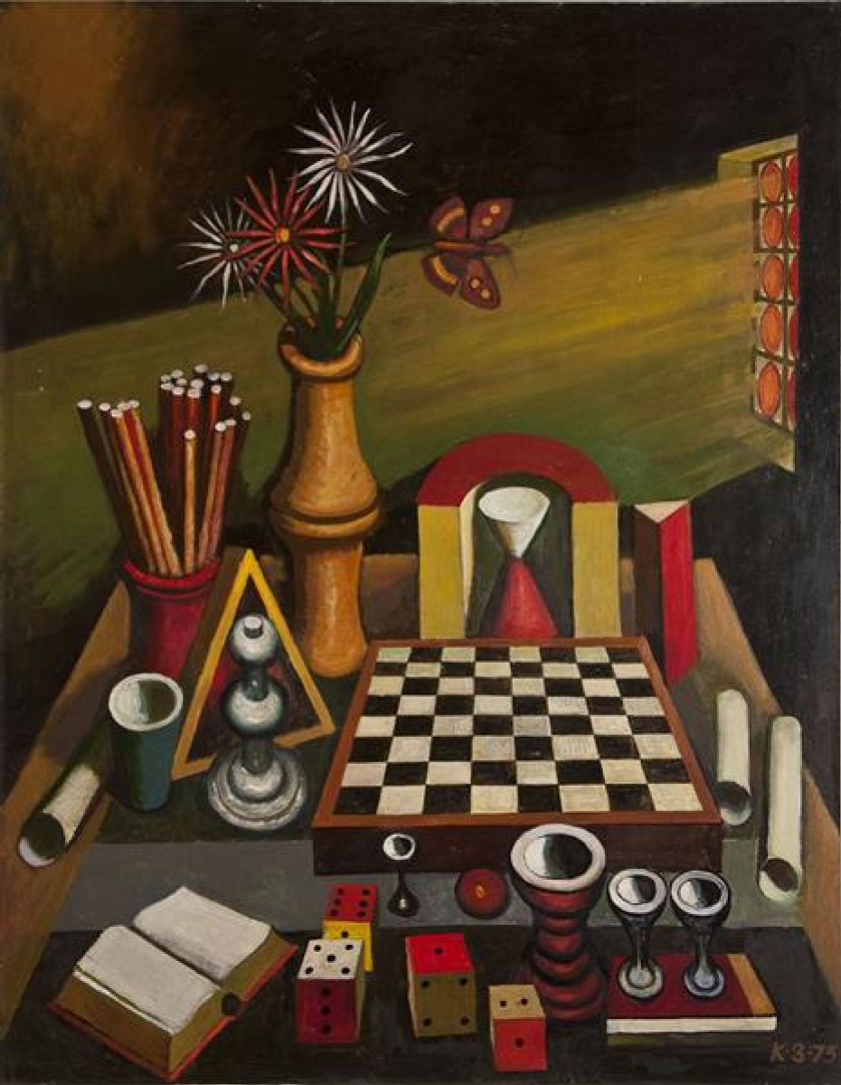 The Chess Game - Woodmere Art Museum