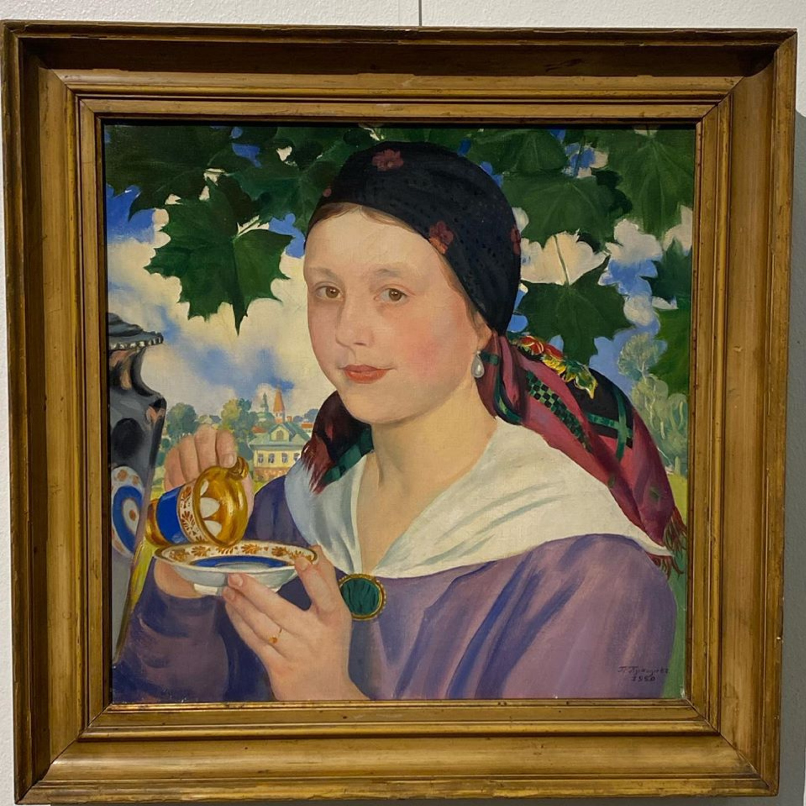 Картины Кустодиева в Третьяковской галерее