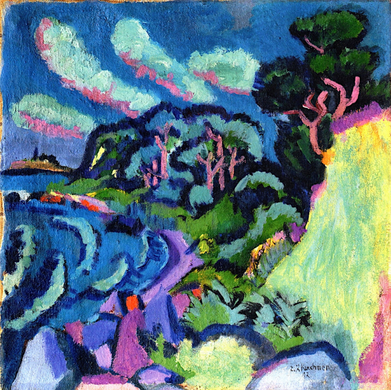 Ernst Ludwig Kirchner. The Island Of Fehmarn