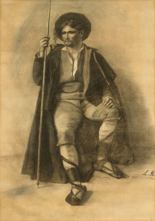 Louis Léopold Robert. Sitting Italian Shepherd