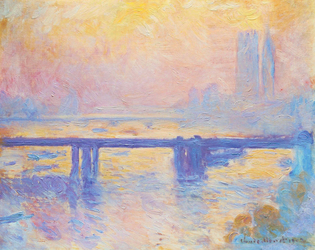 Claude Monet. Bridge To Charing Cross
