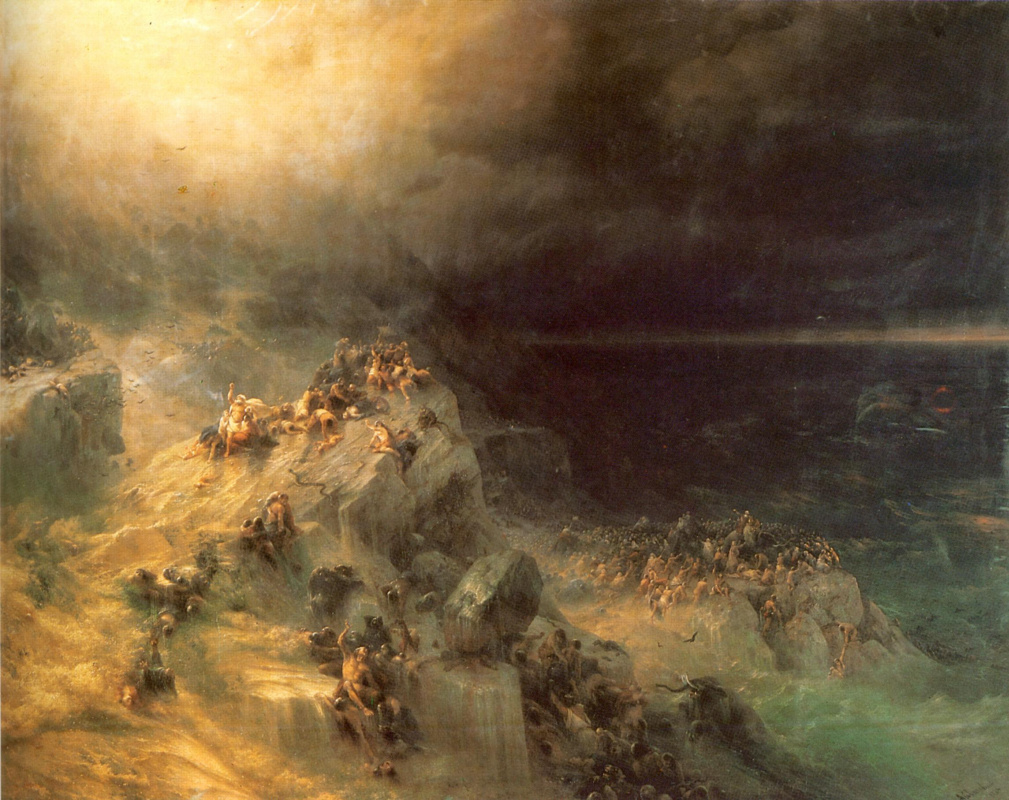 Ivan Aivazovsky. The flood
