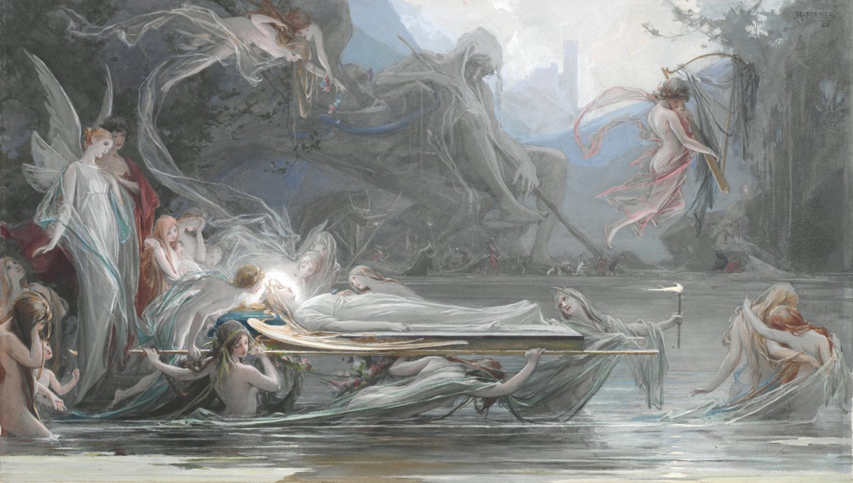 Maximilian Pirner. Funeral nymphs