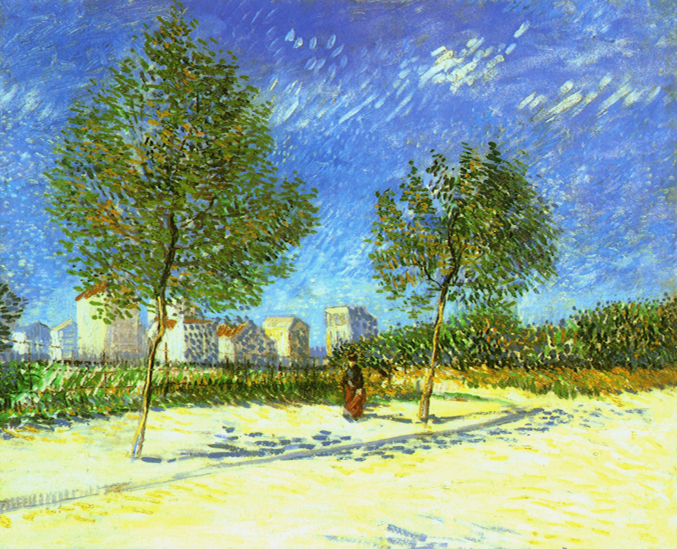 Vincent van Gogh. The Suburbs Of Paris