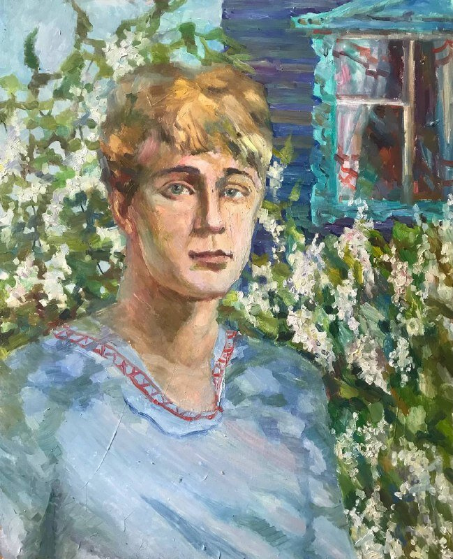 Svetlana Sineva. Portrait of Yesenin