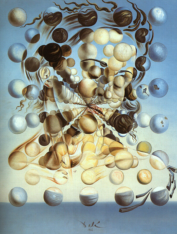 Salvador Dali. Galatea of the Spheres