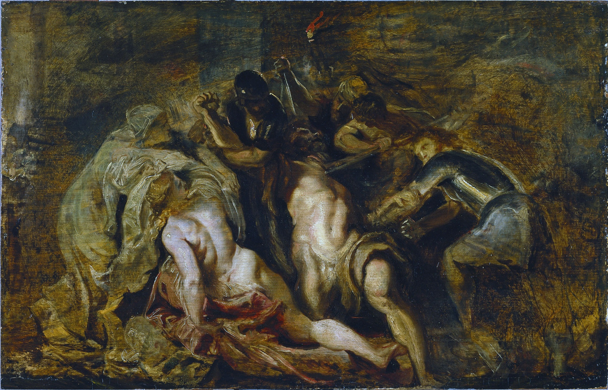 Peter Paul Rubens. The Blinding Of Samson