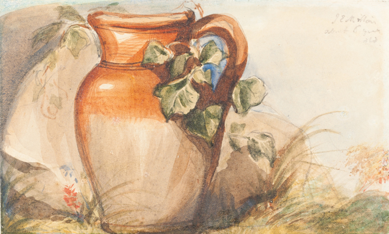 John Everett Millais. A clay jug. Etude