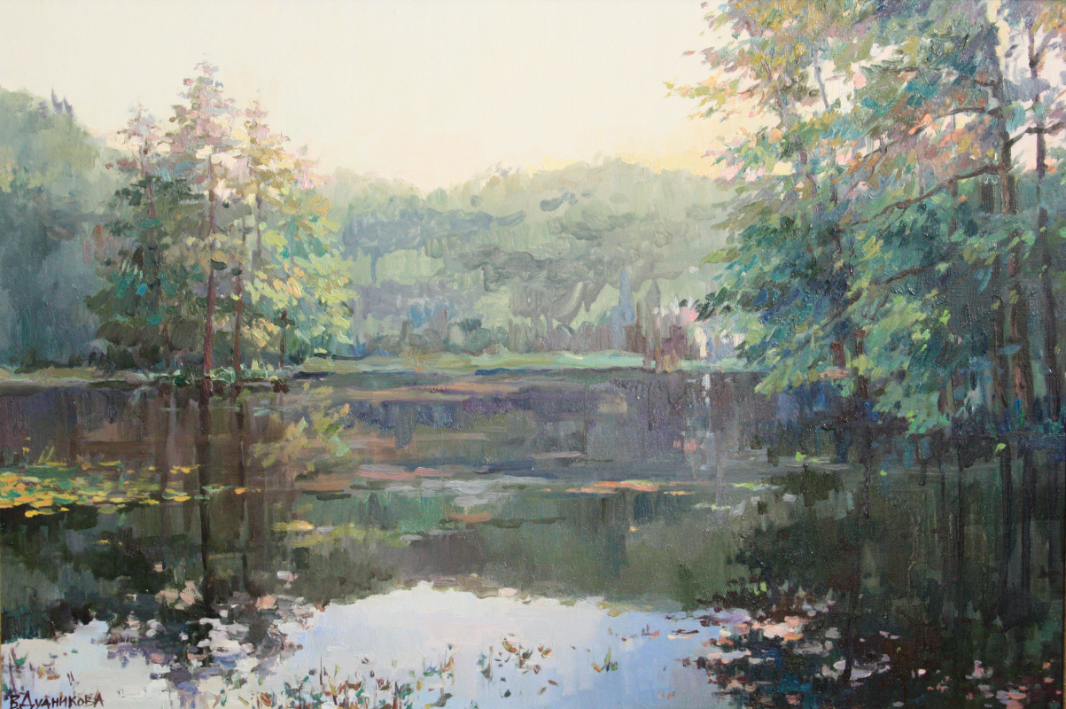 Violetta Dudnikova. Old pond