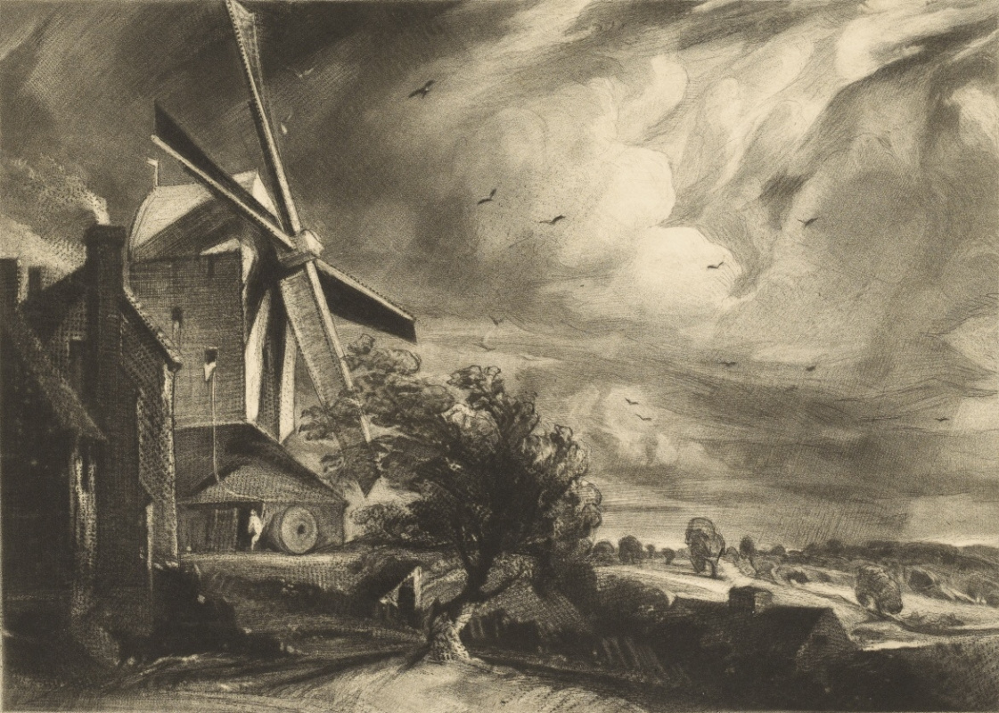 John Constable. Mill near Colchester
