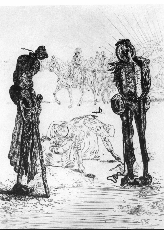 Salvador Dali. Illustration for "Songs Maldoror"