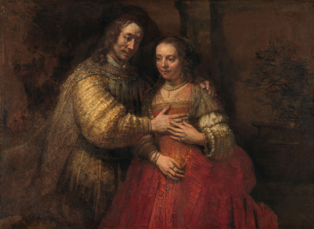 Rembrandt Harmenszoon van Rijn. Portrait of Isaac and Rebecca, or the Jewish bride
