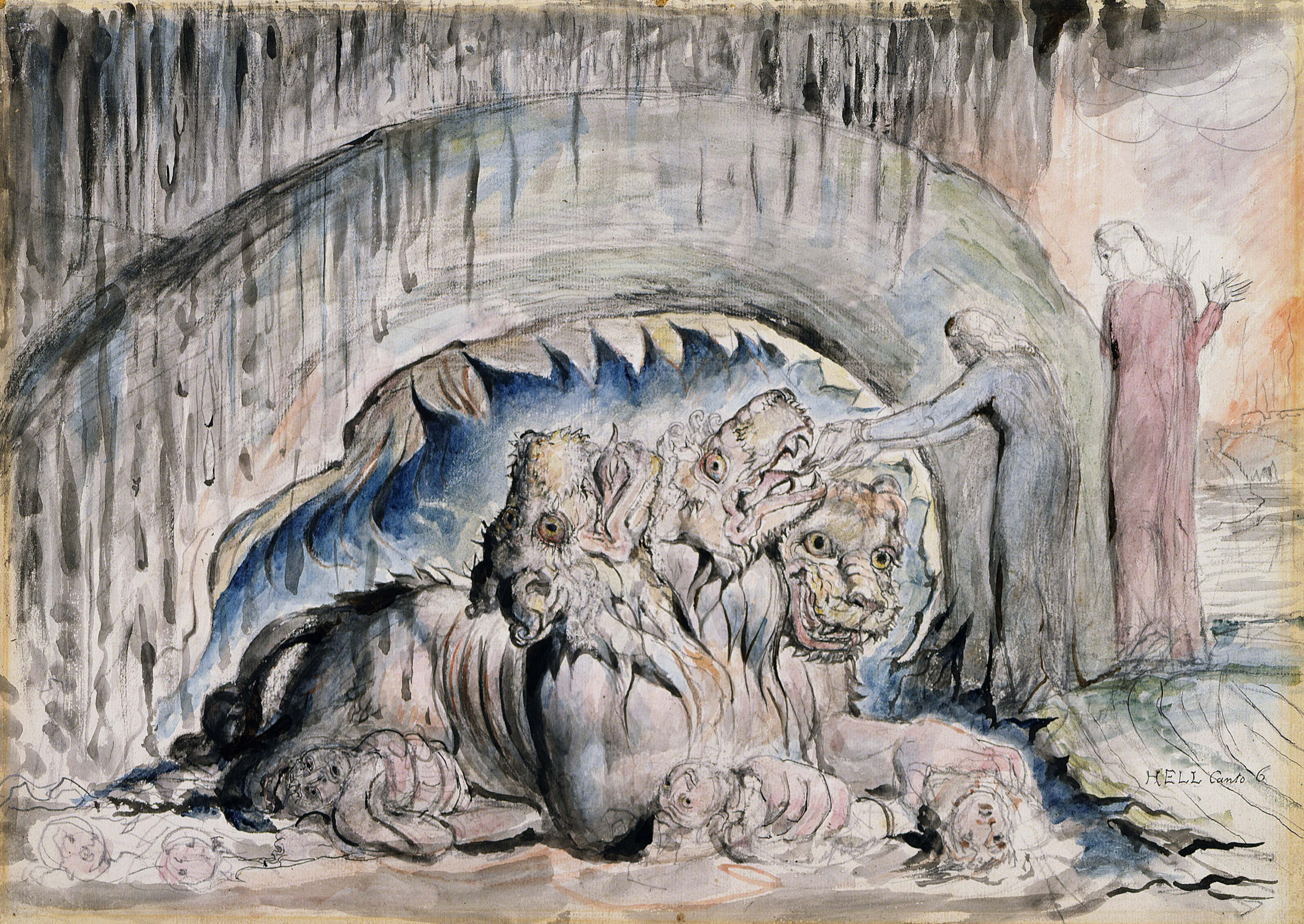 Class 4 dante's inferno william blake the real one