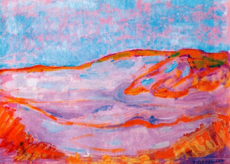 Piet Mondrian. Dune 4