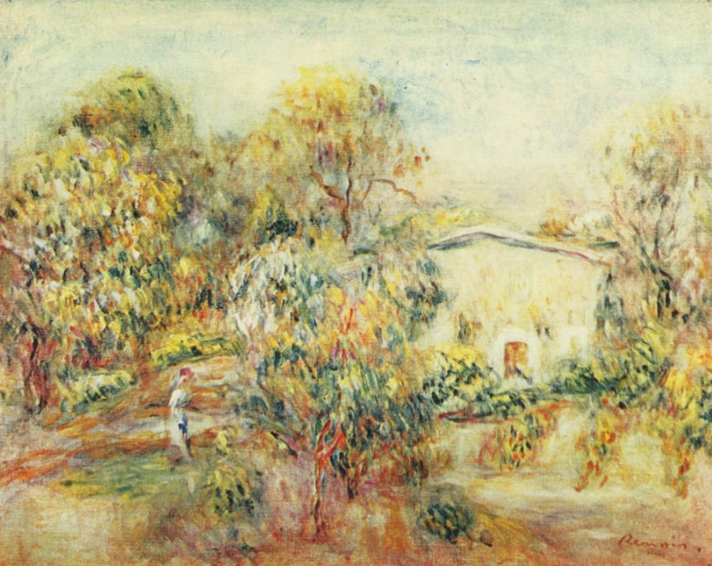 Pierre-Auguste Renoir. Landscape near kanya