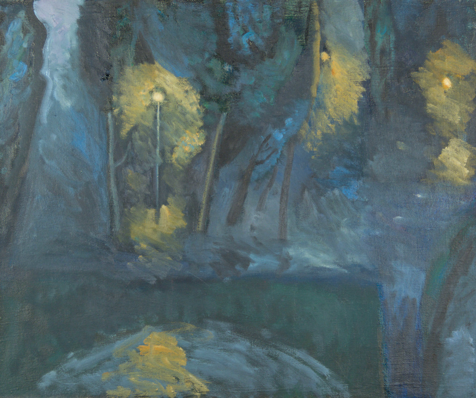 Danil Alekseevich Andreev. "Night Landscape"