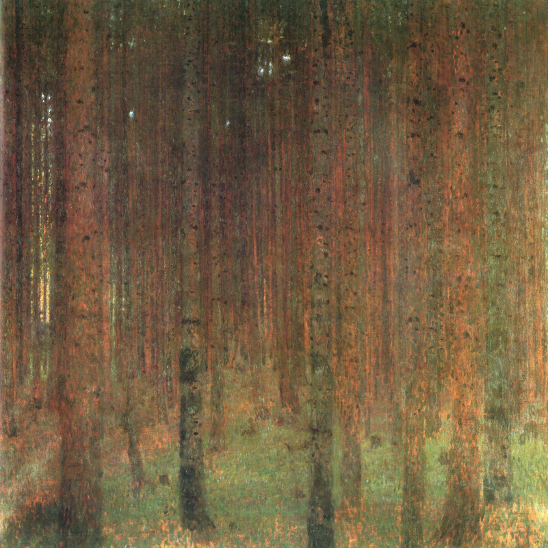 Gustav Klimt. Forêt d'épicéas II