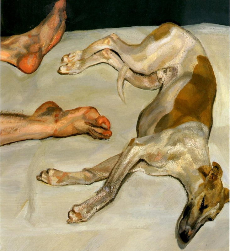 Eli and David
Lucian Freud
2002, 70×64 cm