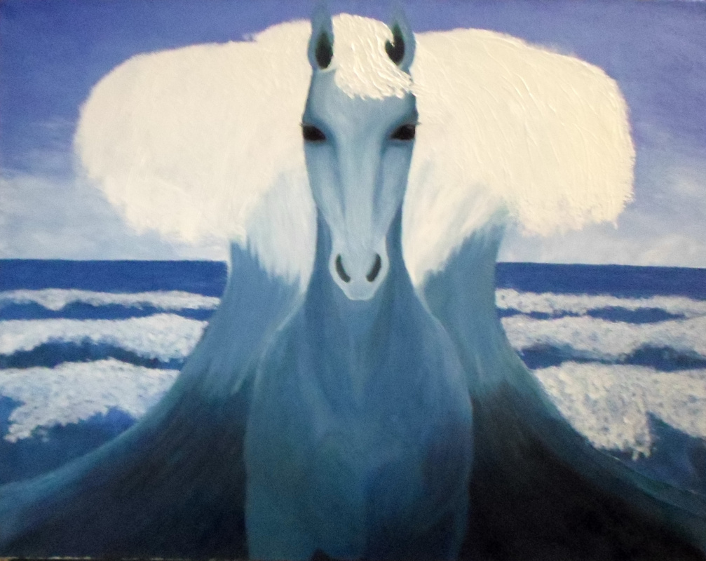 Andrey Yurevich Kuzmin. The horse of sea god