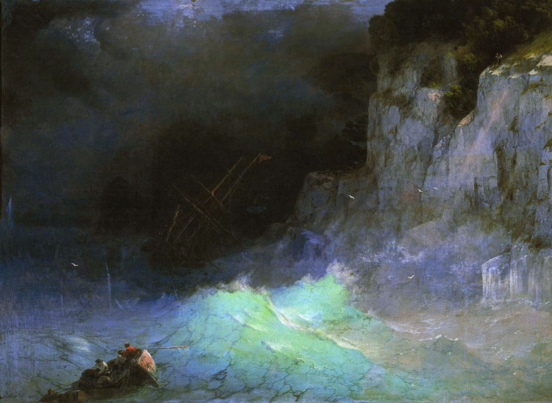 буря на черном море айвазовский картина
