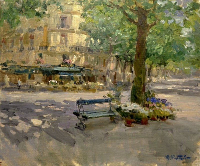 Yuri Krotov. Flower store