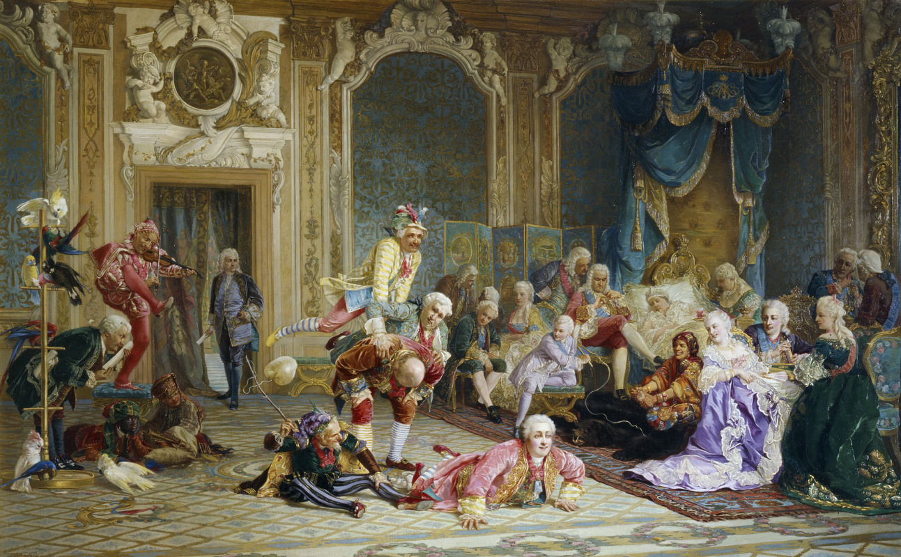 Valery Ivanovich Jacobi. Jesters at the court of Empress Anna Ioannovna