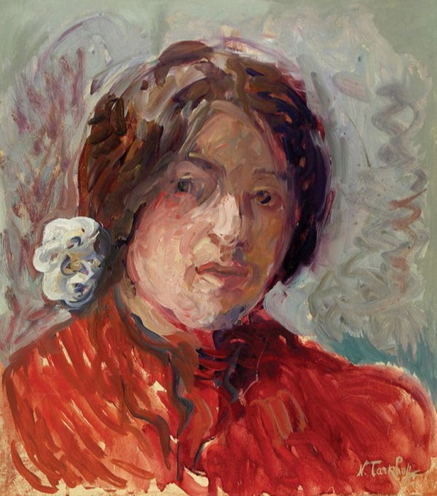 Nikolai Alexandrovich Tarkhov 1871-1930. Portrait of a woman