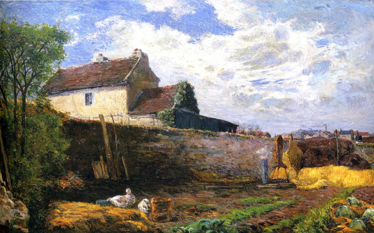 Поль Гоген пейзаж 1879