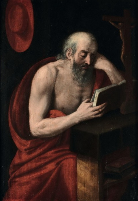 Frans Floris. St. Jerome