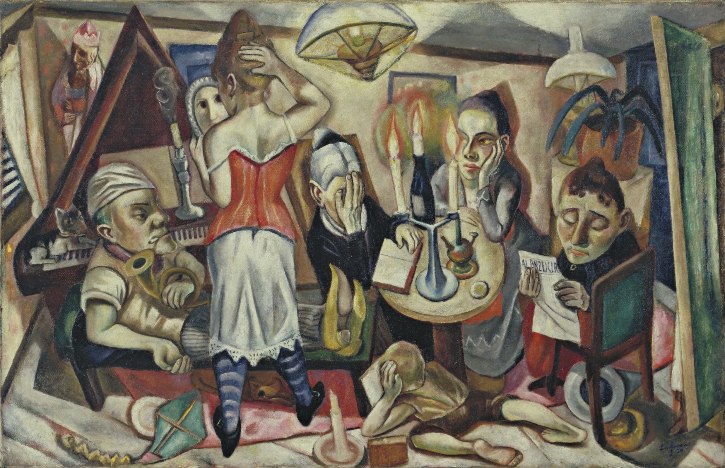 Ventilere Gør livet præmedicinering Family picture, 1920, 101×65 cm by Max Beckmann: History, Analysis & Facts  | Arthive