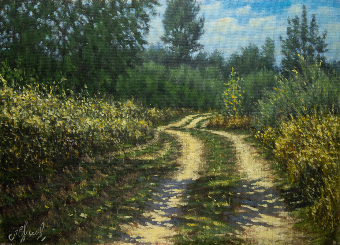 Valery Levchenko. No. 743 In the Akhtubinsk floodplain. Kalinin - Sukhodol.