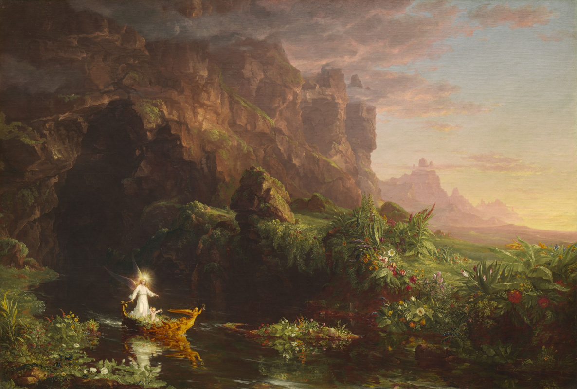 Thomas Cole. The journey of life. Childhood