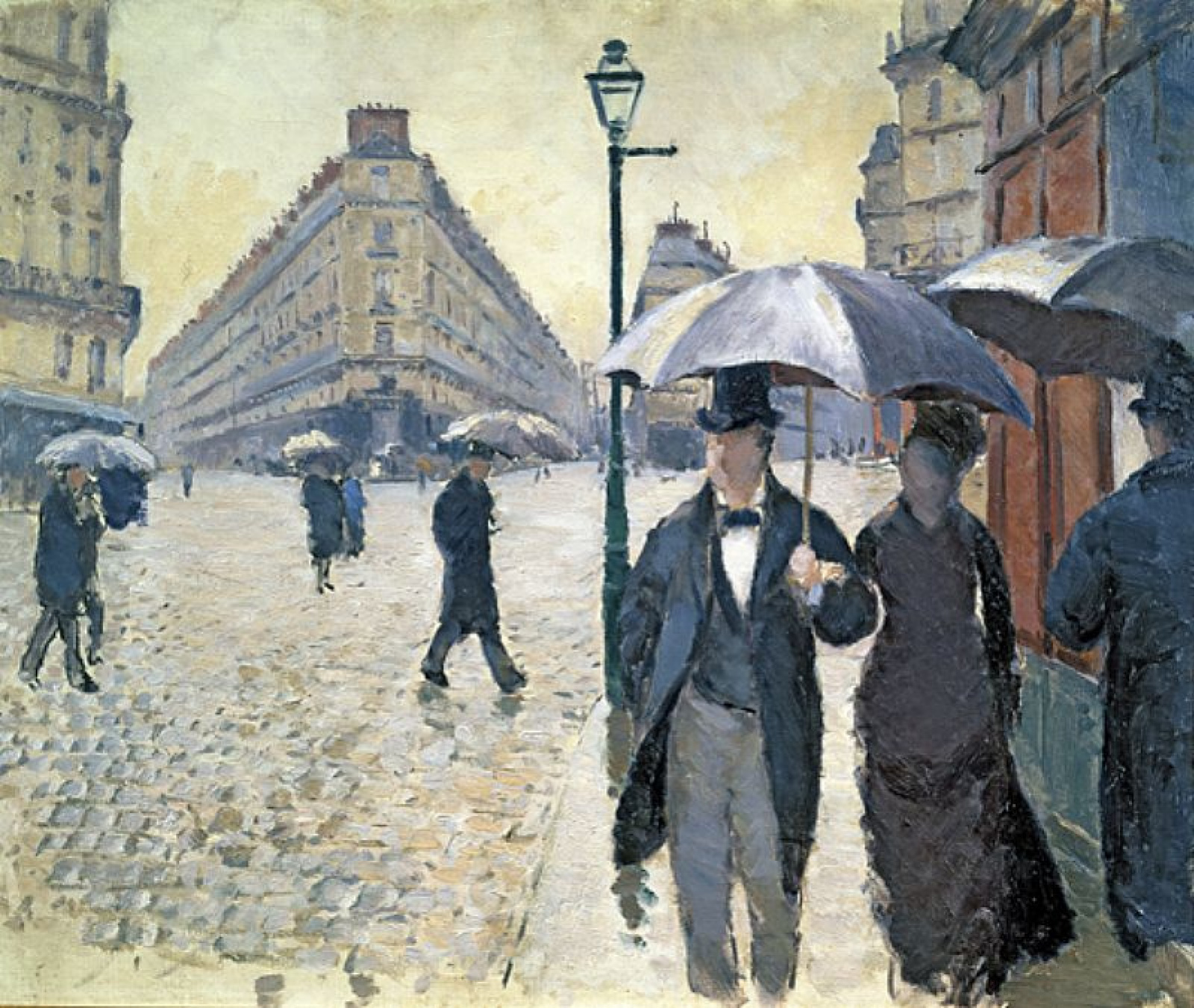 Paris Street; Rainy Day  The Art Institute of Chicago