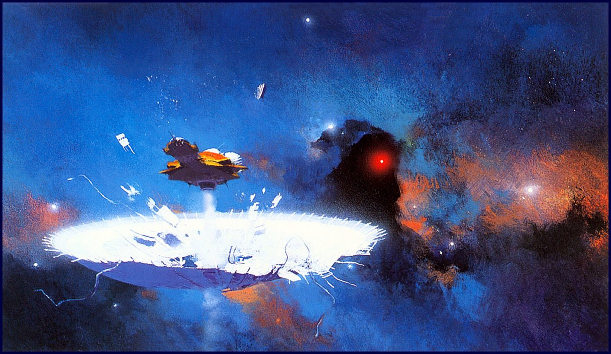 John harris. Джон Харрис арт. Джон Харрис корабли. Картина космический передоз. Картины космических откровений из фильма.