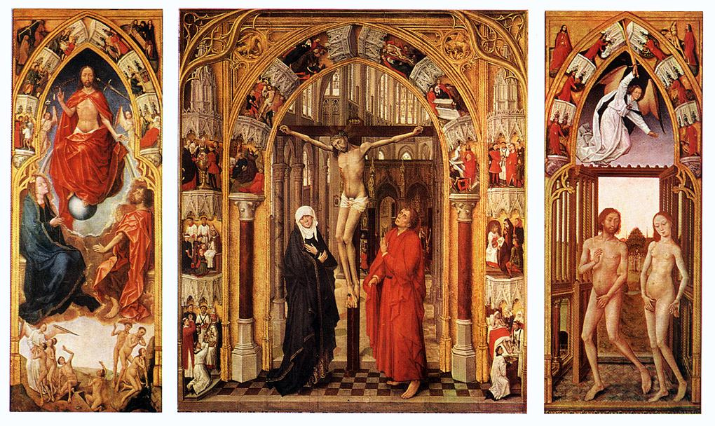 Rogier van der Weyden. Triptych of the Redemption
