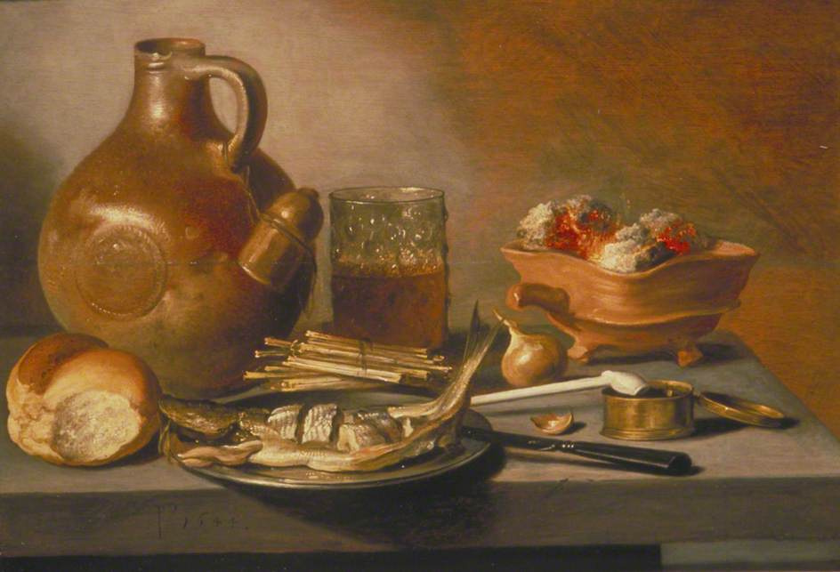 Где появился натюрморт. Pieter Claesz картины. Питер клас нидерландский художник. Питер клас Tobacco Pipes and a Brazier. Питер клас (1597 – 1661) 