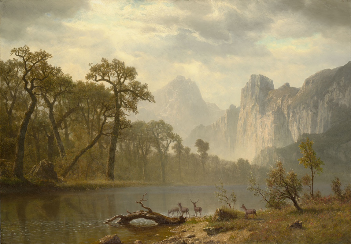 Альберт Бирштадт Долина Йосемити 1866