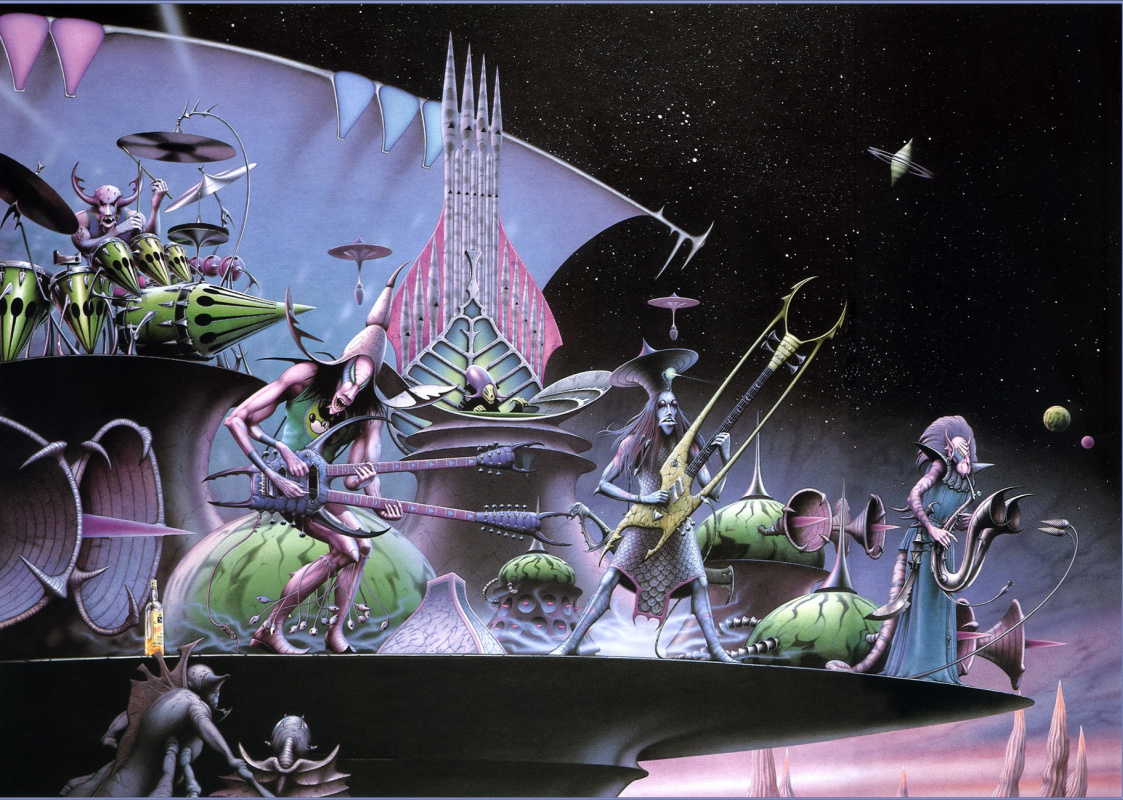 Rodney Matthews. The anchor at the end of the week