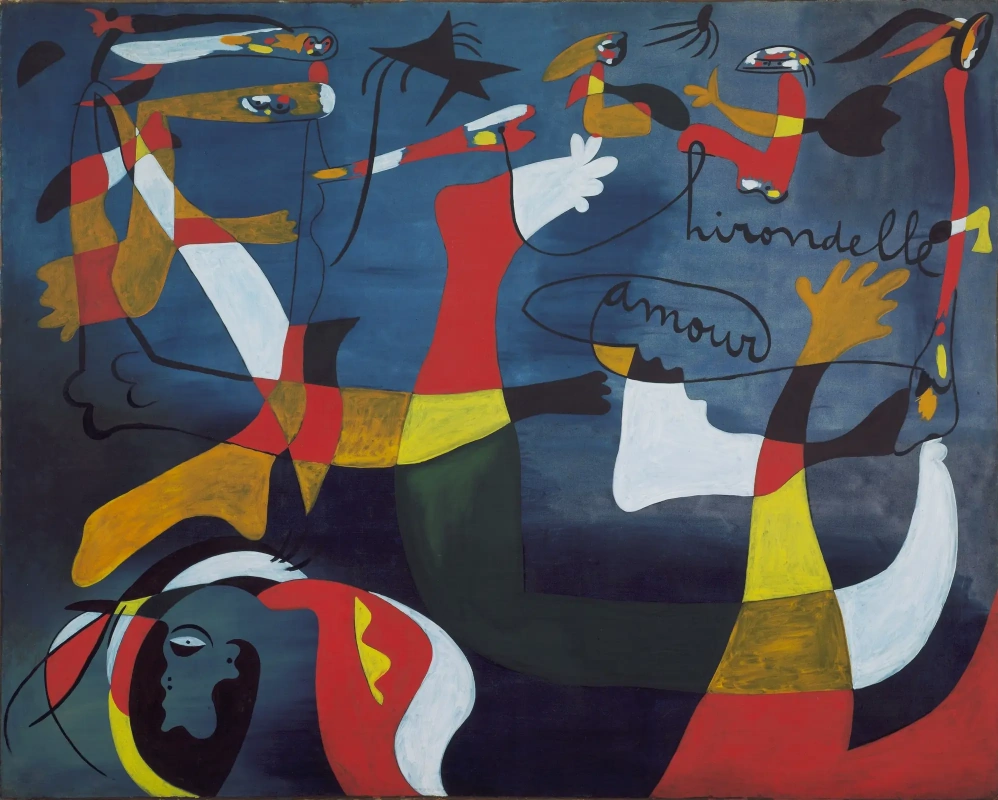 Joan Miro. Hirondelle L'amour